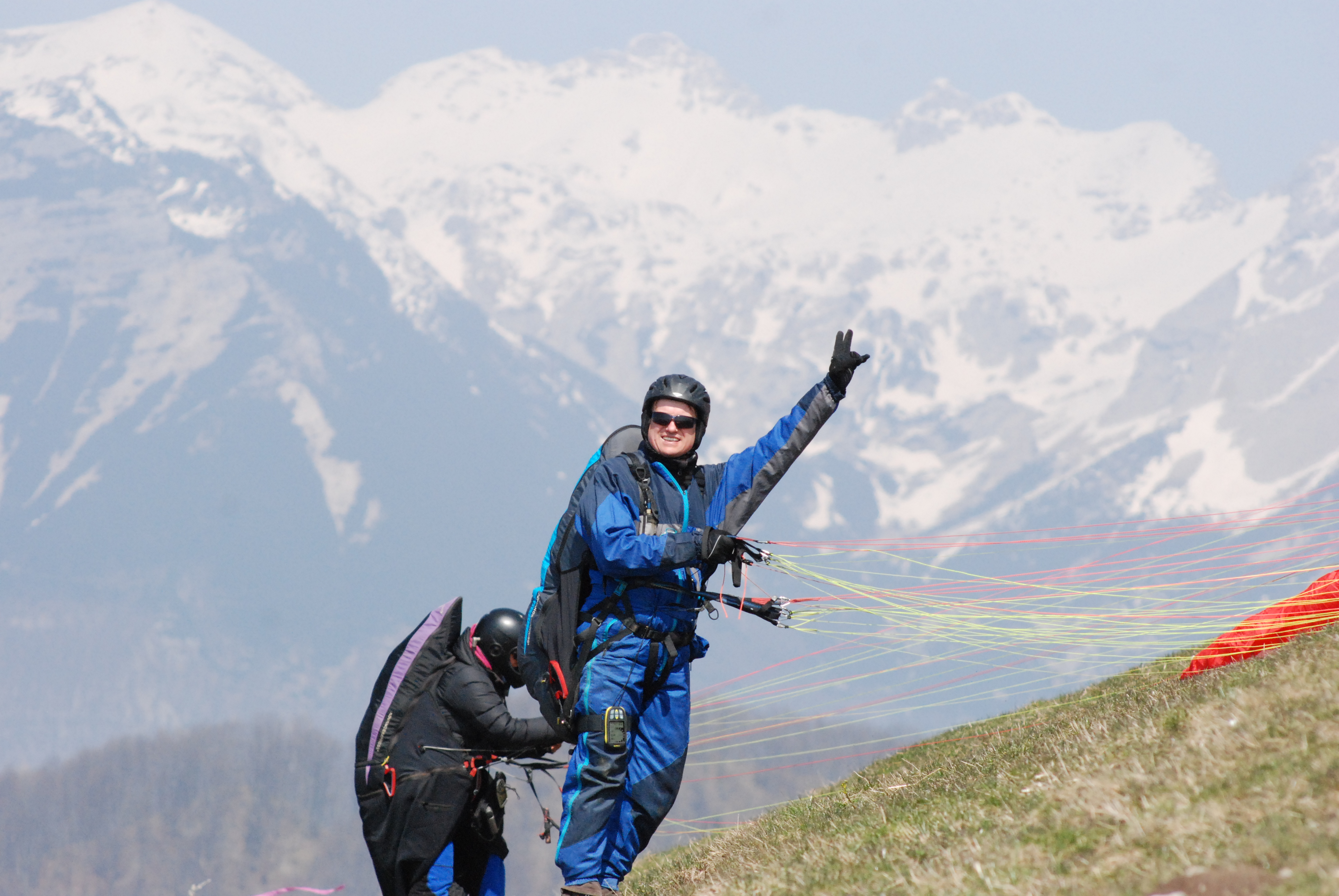 paragliding výuka pokročilí